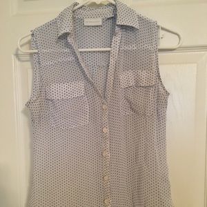NY&C Polka dot blouse